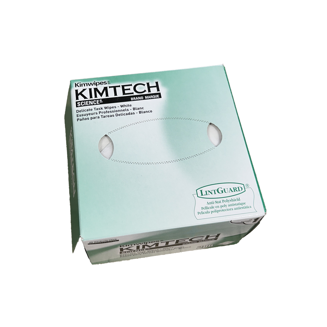 Kimtech 34-155 Delicate Task Wipes, 4.4" x 8.4", 286 Wipes per box