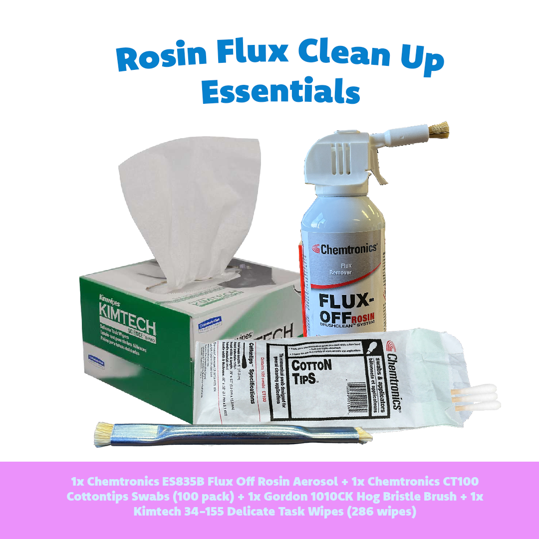 Rosin Flux Clean Up Essentials