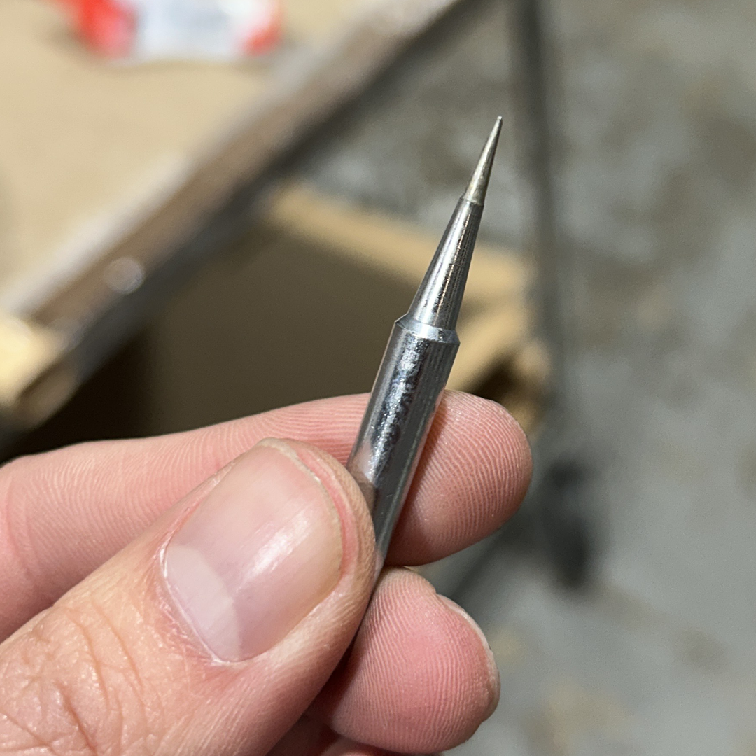 Weller ST5 Single Flat Soldering Tip, .031 Inch