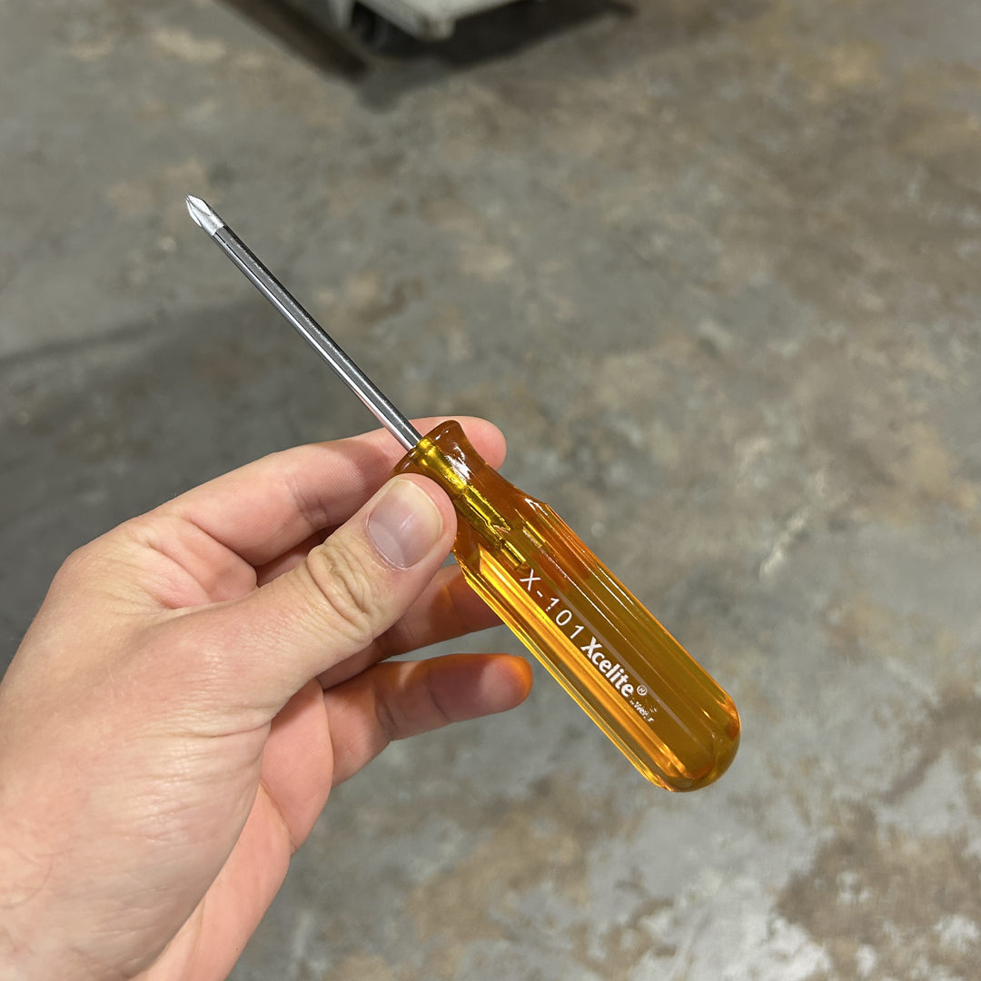 Weller Xcelite X101N Screwdriver, Phillips, #1 x 3
