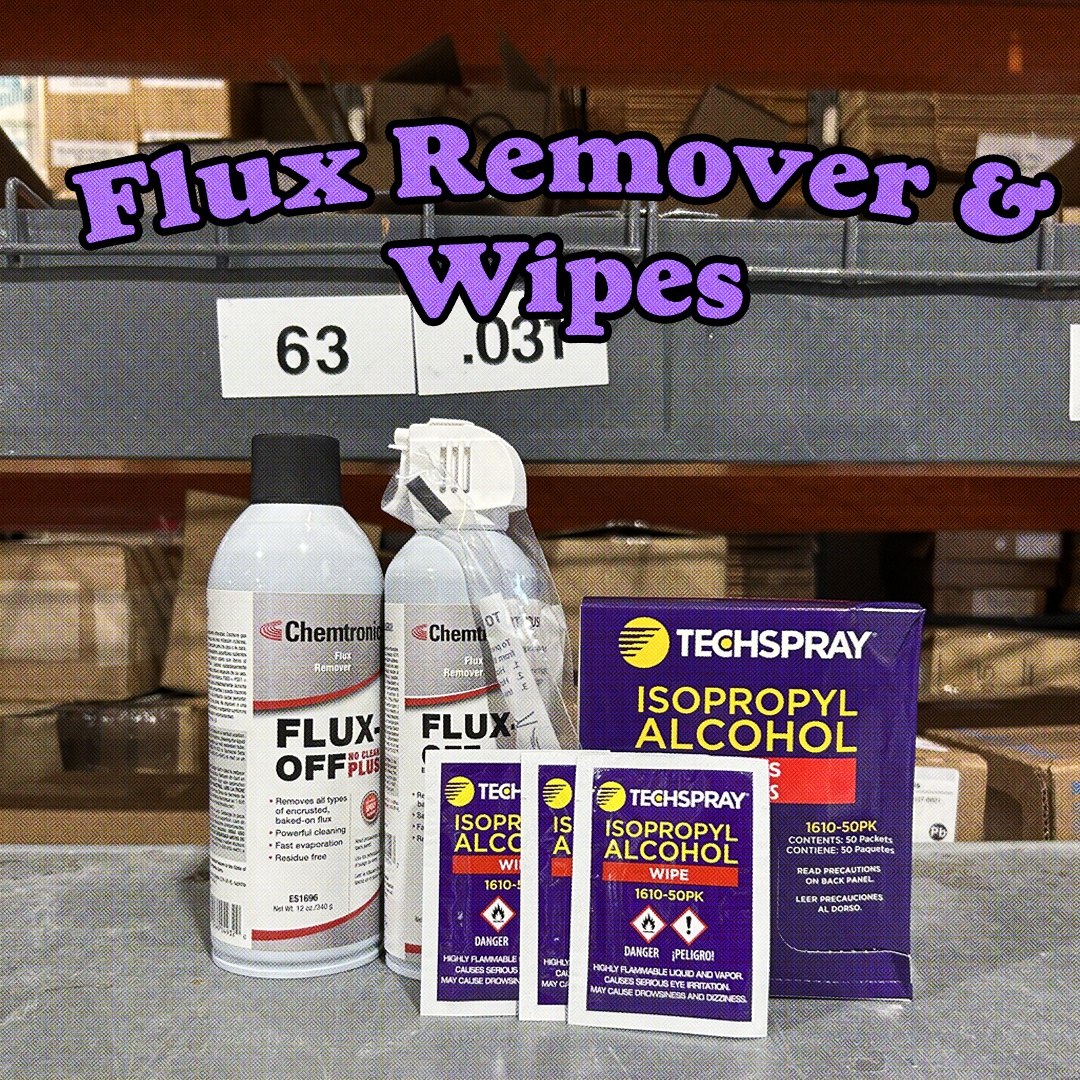 Flux remover & IPA Wipes