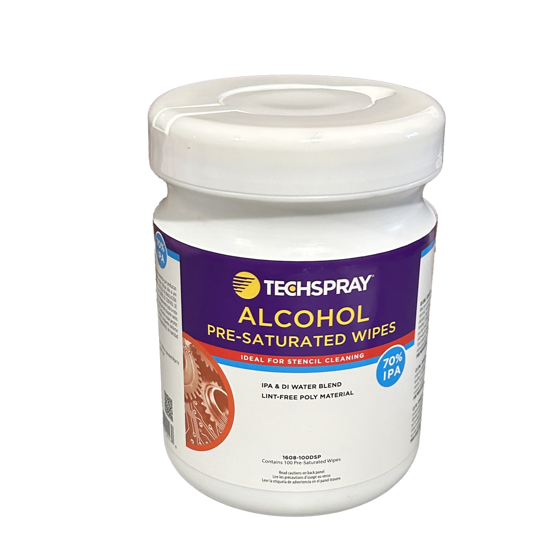 TechSpray 1608-100DSP 70% IPA Wipes