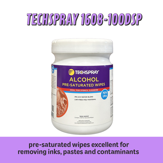 TechSpray 1608-100DSP 70% IPA Wipes
