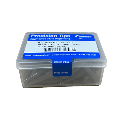 Nordson EFD 7018100 Grey SmoothFlow Tapered Dispense Tips
