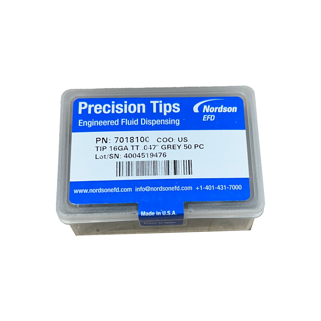 Nordson EFD 7018100 Grey SmoothFlow Tapered Dispense Tips