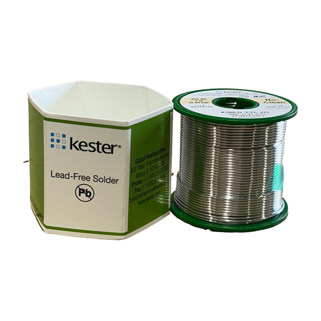Solder Wire: Kester .050" 24-9574-7613 K100LD 3.3%/275