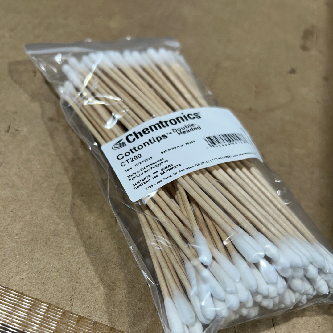 Chemtronics CT200 Double Head Cotton swabs