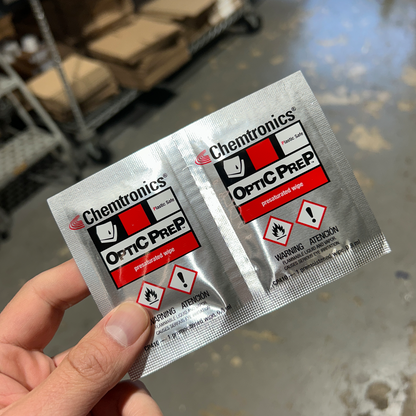 Chemtronics Optic Prep CP410 Presaturated Wipes