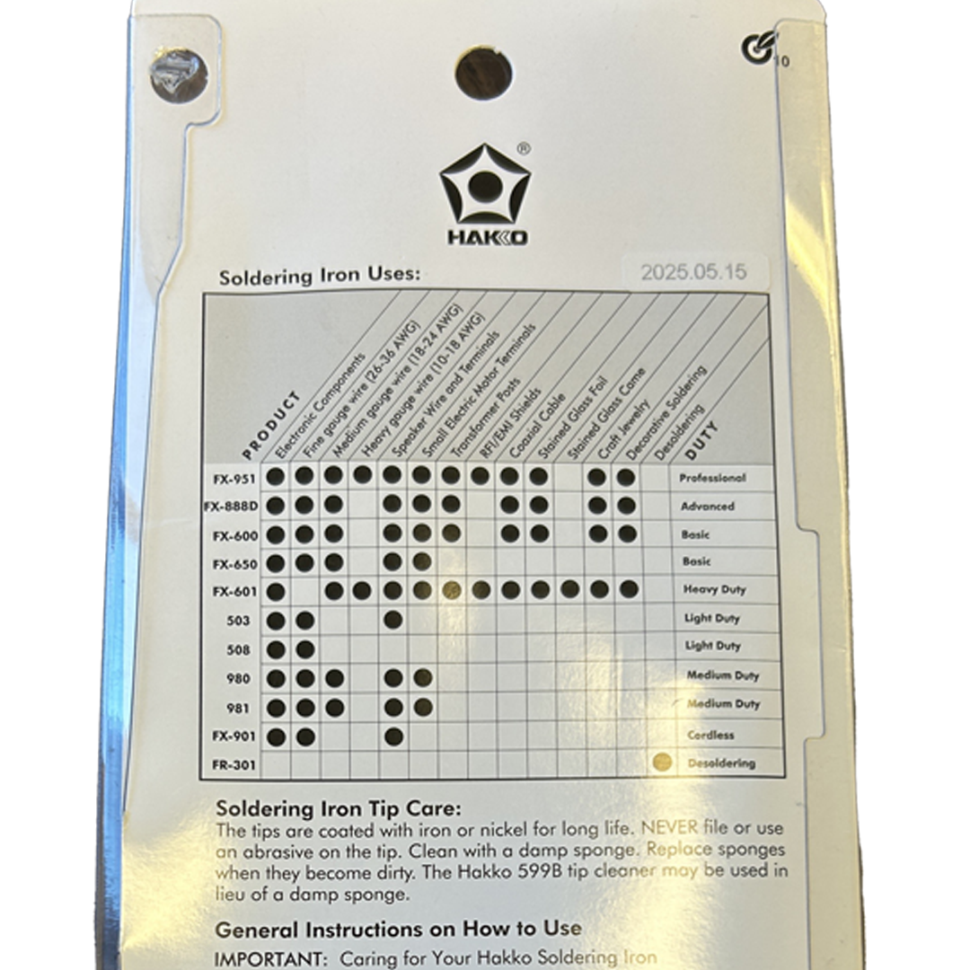 Hakko FX-601 Soldering Iron