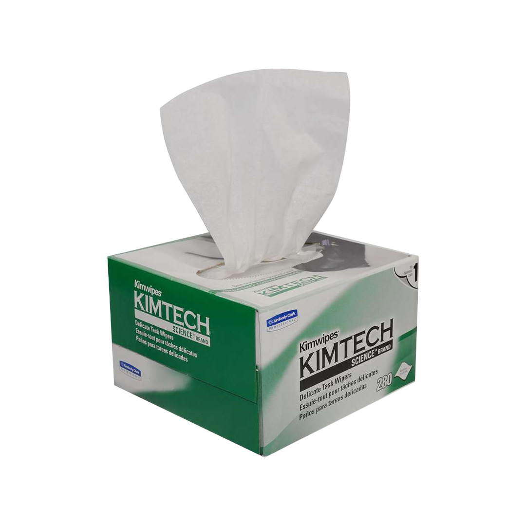 Kimtech 34-155 Delicate Task Wipes, 4.4" x 8.4", 286 Wipes per box