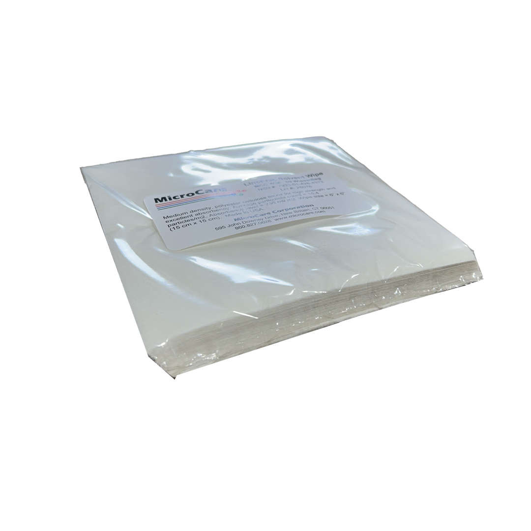 MicroCare MCC-W66 Lint-Free Biodegradable Poly/Cellulose Blend Dry Wipes, 6 x 6", 50 per Bag