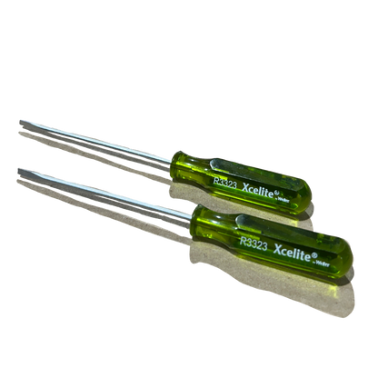 Two Screwdrivers 3/32 x 3 Inch Blade