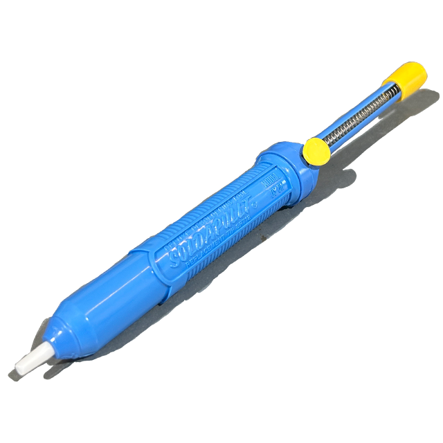 Edsyn Soldapult desoldering pump, top of product