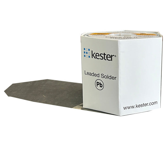 Kester 24-6337-0007 Sn63Pb37 Rosin  Solder Wire, front of spool