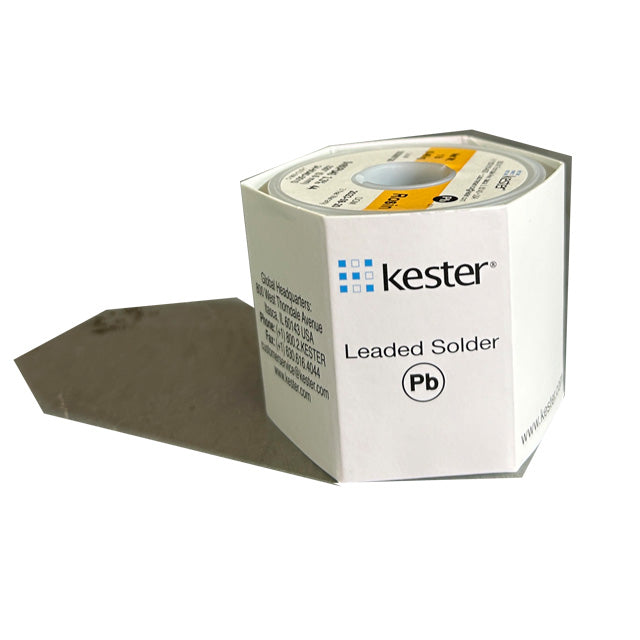 Kester 24-6040-0010 Sn60Pb40 Rosin  Solder Wire, front of spool