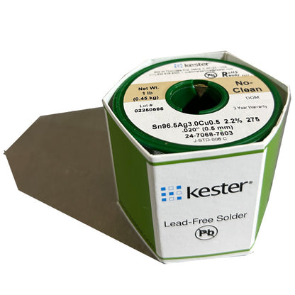 Kester 24-7068-7603 SAC No Clean Solder Wire, Top of spool out of package