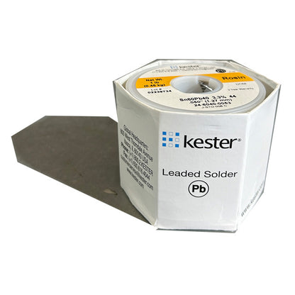 Kester 24-6040-0053 Sn60Pb40 Rosin  Solder Wire, front of spool