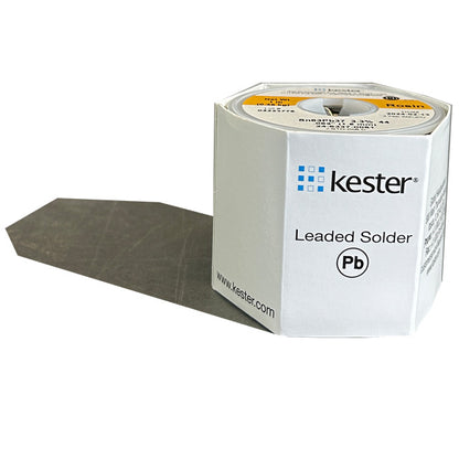 Kester 24-6337-0061 Sn63Pb37 Rosin Solder Wire, front of spool