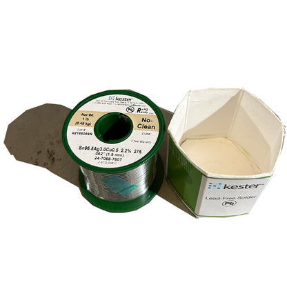 Kester 24-7068-7607 SAC No Clean Solder Wire, Top of spool out of package