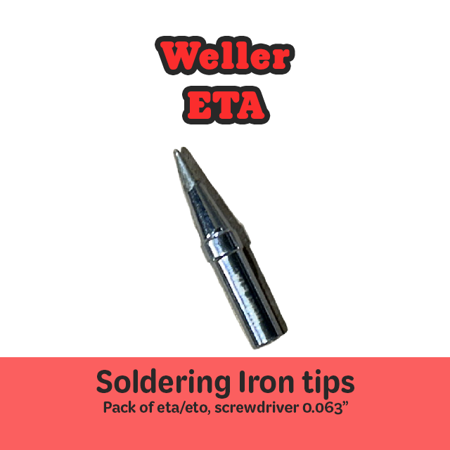 Soldering Iron Tip Weller Screwdriver ETA