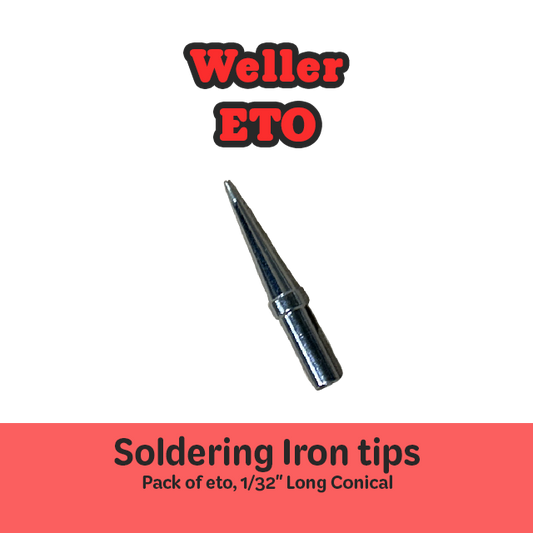 Soldering Iron Tip Weller Conical Shape ETO