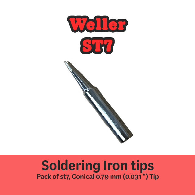Soldering Iron Tip Weller Conical shape  ST7
