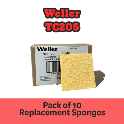 Weller TC205 Pack of 10 Sponges