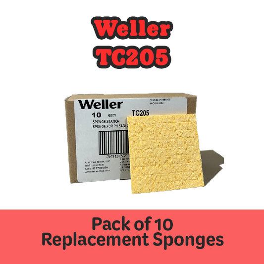Weller TC205 Pack of 10 Sponges