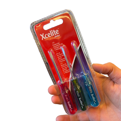 Weller Xcelite SD3VN Pocket Clip Screwdrivers