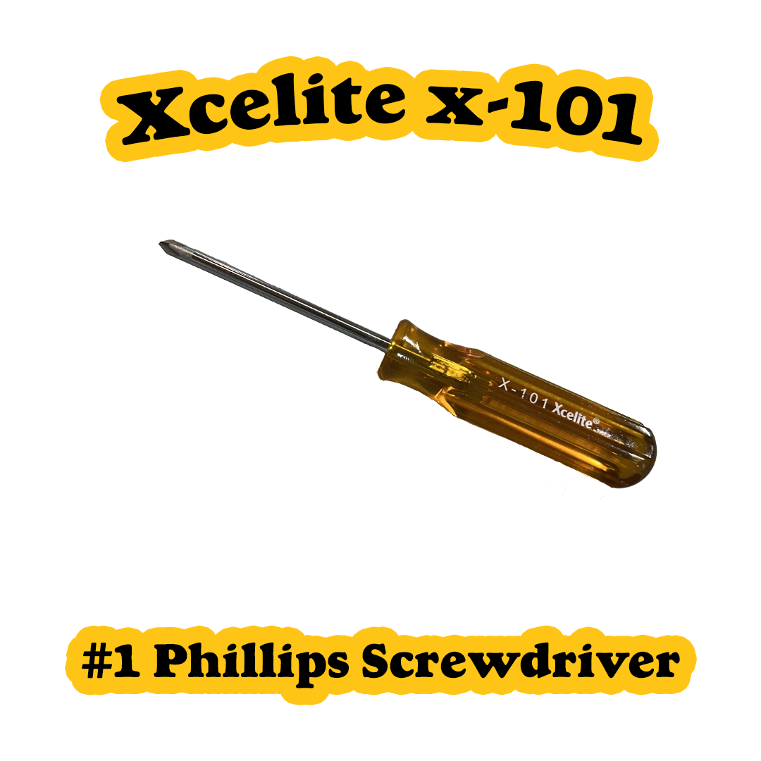 Weller Xcelite X101N Screwdriver, Phillips, #1 x 3
