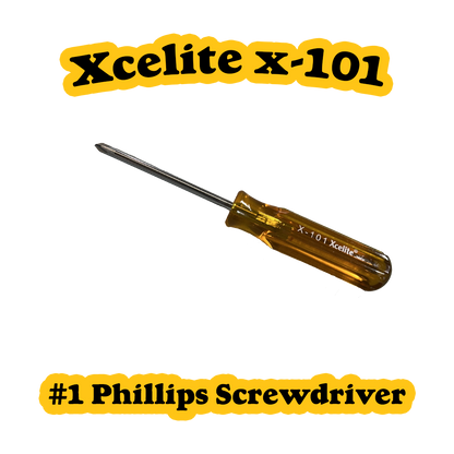 Weller Xcelite X101N Screwdriver, Phillips, #1 x 3