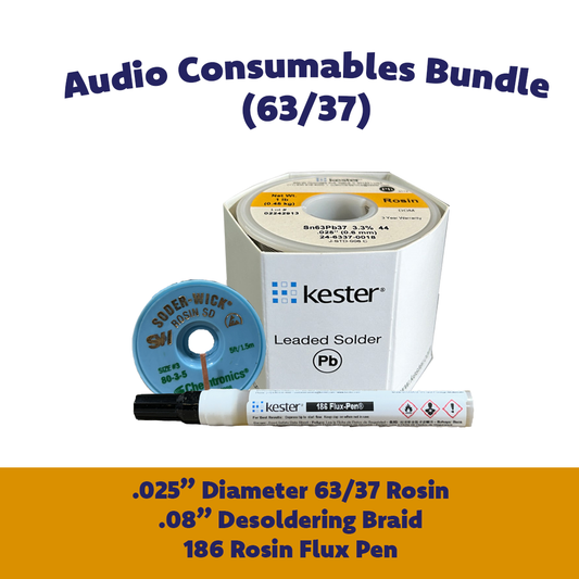 Rosin Audio Comsumables (63/37)