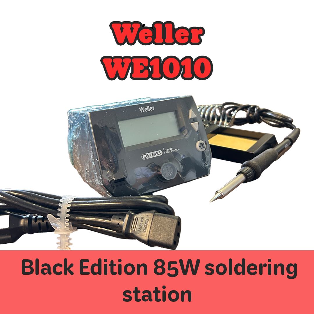 Weller WE1010 Soldering Kit – Kester 60/40 .031" Solder Roll, ETA ETO ETD Replacement Tips