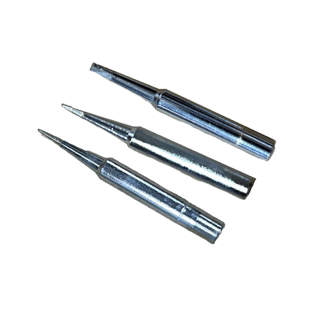 Weller ST3, ST5, and ST7 Soldering Tip Set, 3 Tips